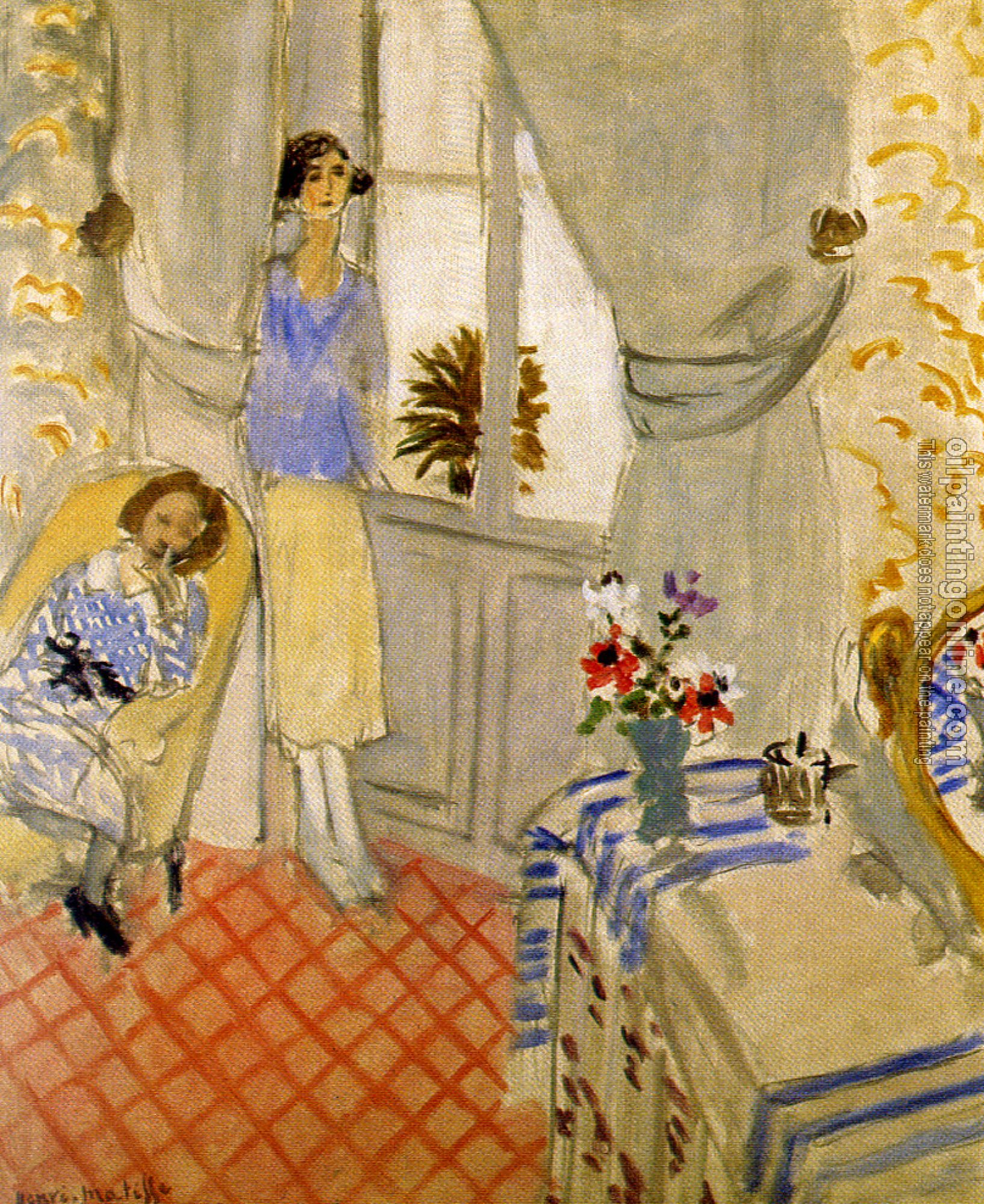 Matisse, Henri Emile Benoit - the boudoir